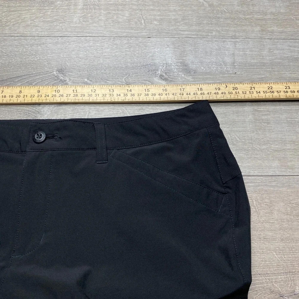 Eddie Bauer First Ascent Hiking Pants Womens 14 Black Stretch Poly Spandex‎